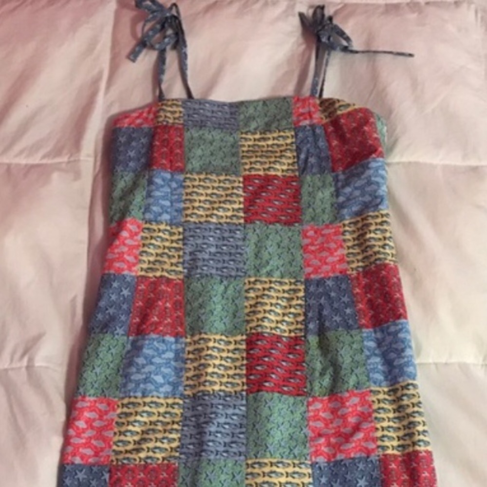 Vineyard vines patchwork dress